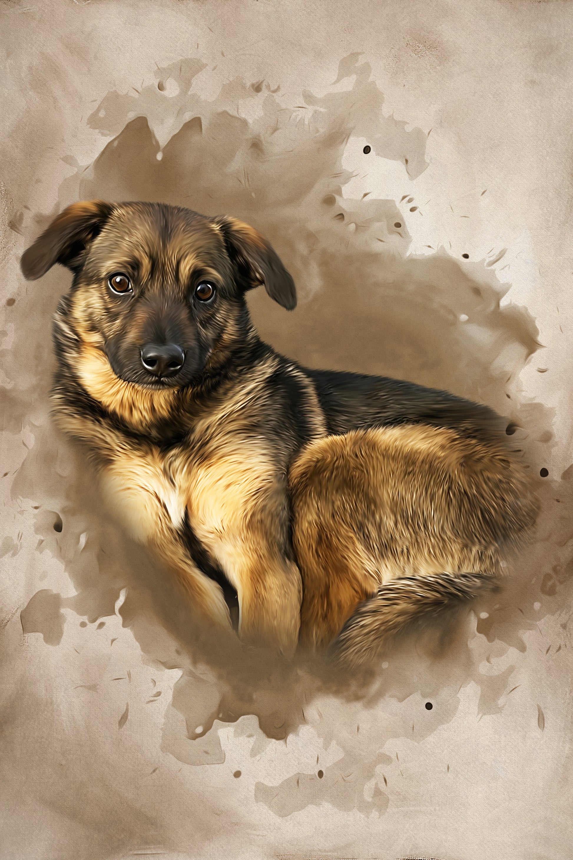 Custom Oil paint portraits