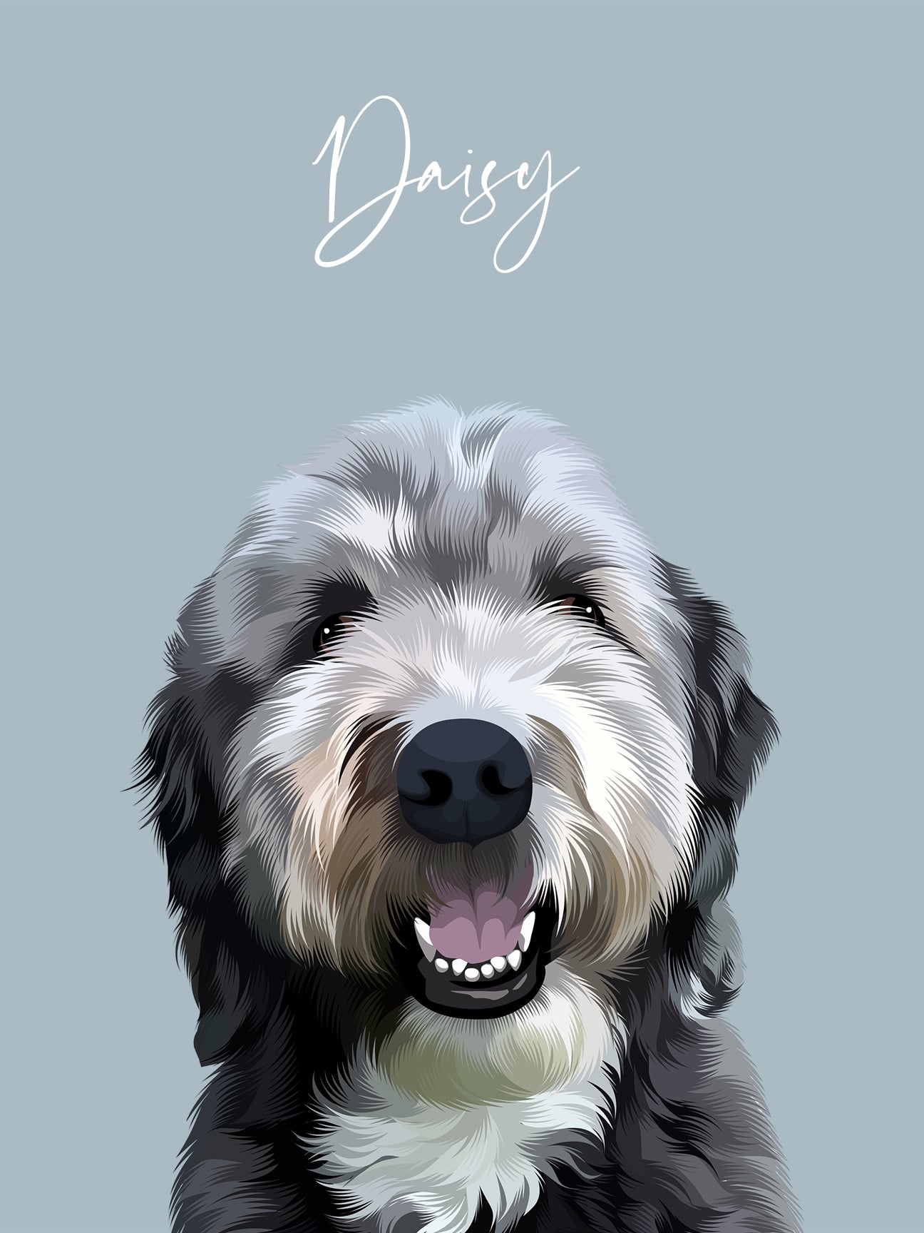 Vector pet portraits