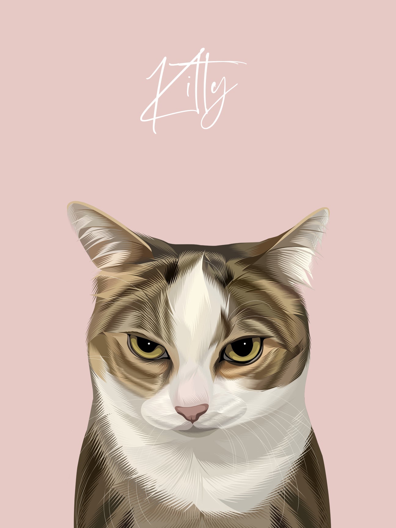 Vector pet portraits