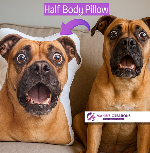 Custom-shaped pillow
