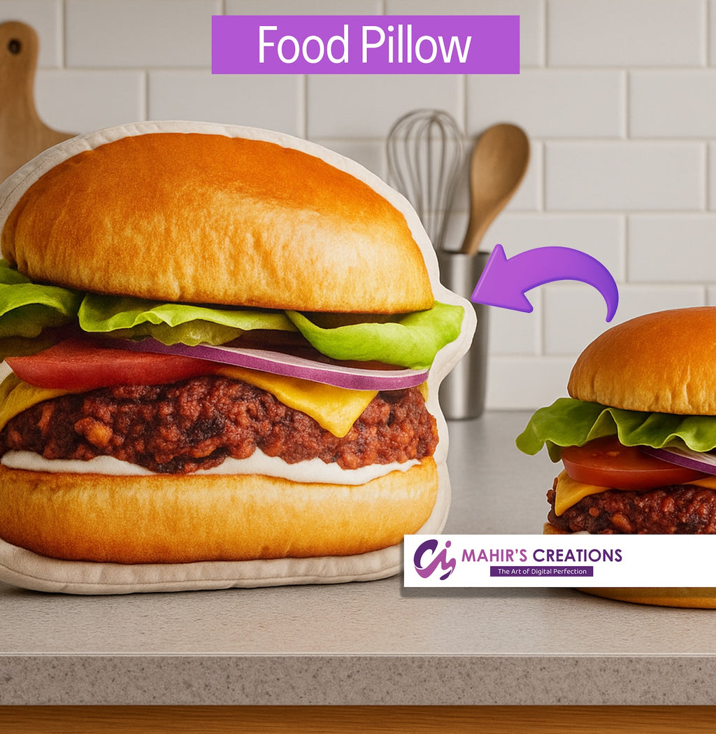 Custom-shaped pillow